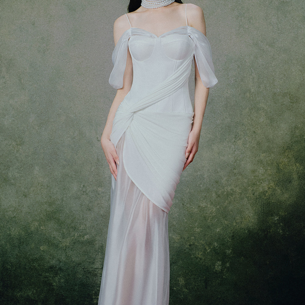 Serenade Sweetheart Maxi Dress - MEAN BLVD