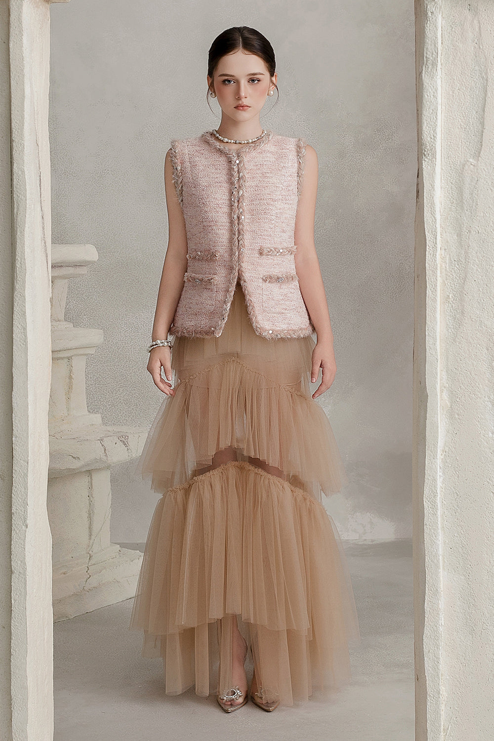 Serina Straight Button Coat - MEAN BLVD