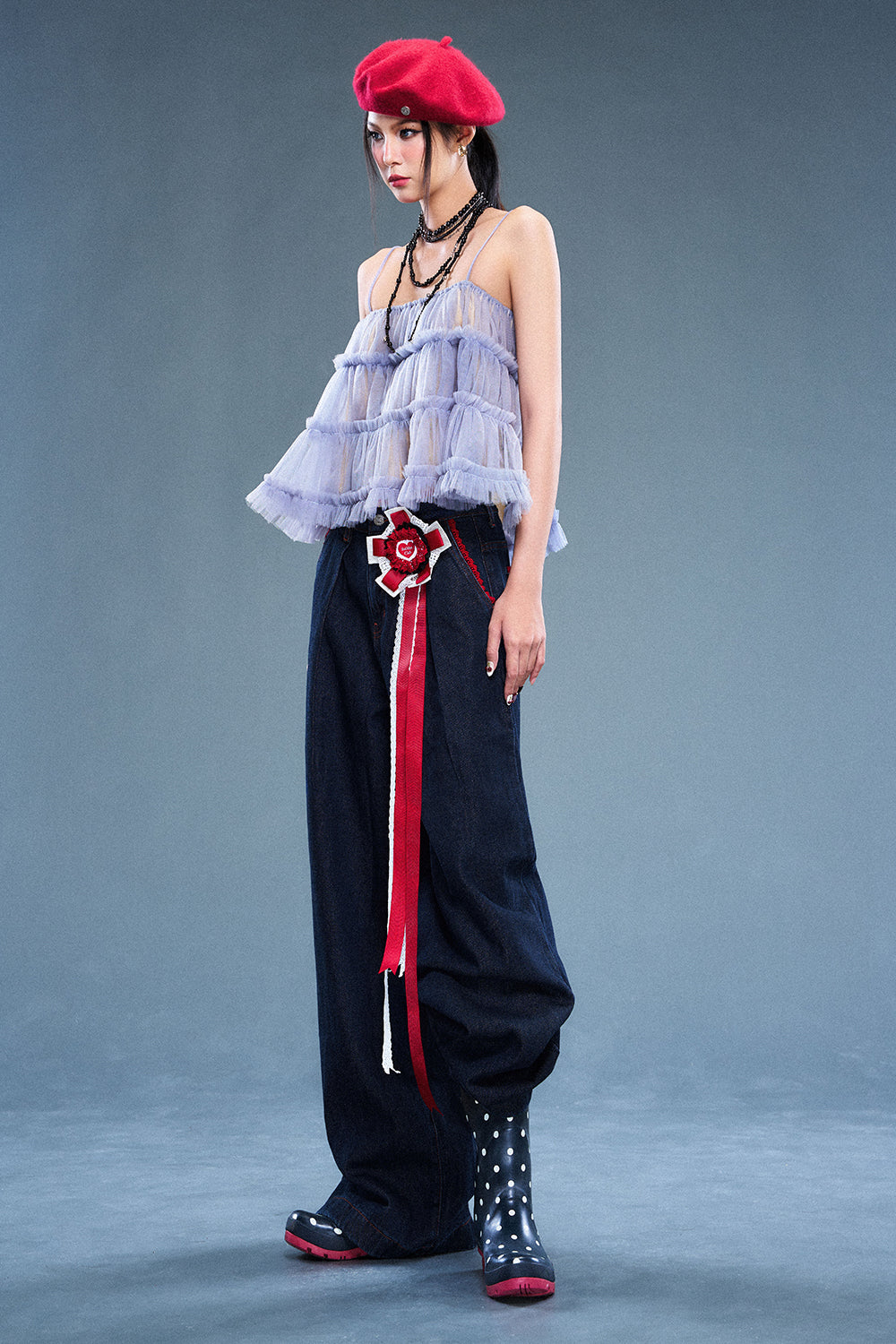 Shark Straight Denim Pants - MEAN BLVD