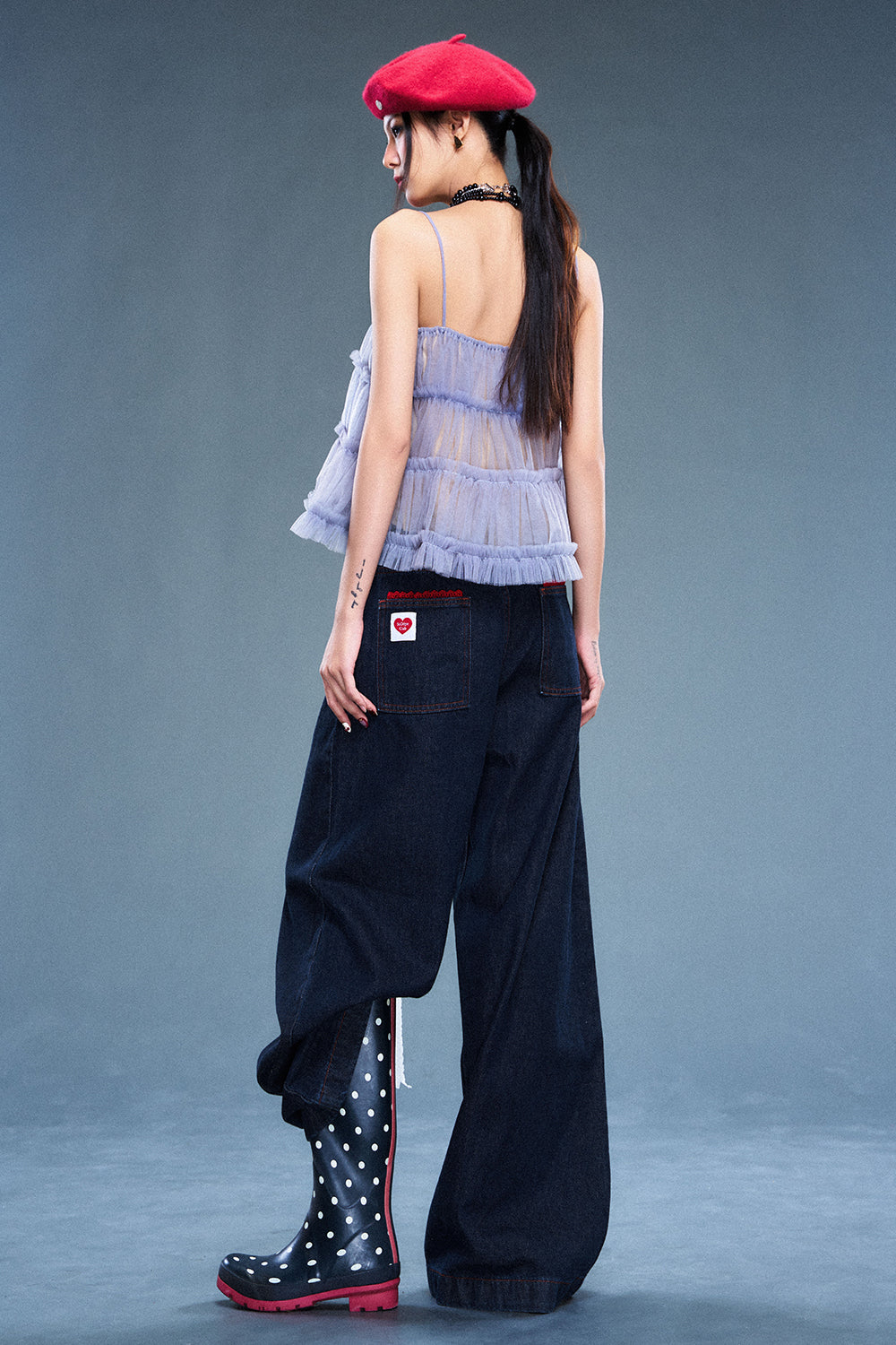 Shark Straight Denim Pants - MEAN BLVD