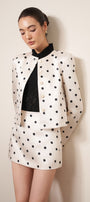 Sheen Round Neck Jacket - MEAN BLVD