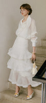 Shelton Ruffle Skirt - MEAN BLVD