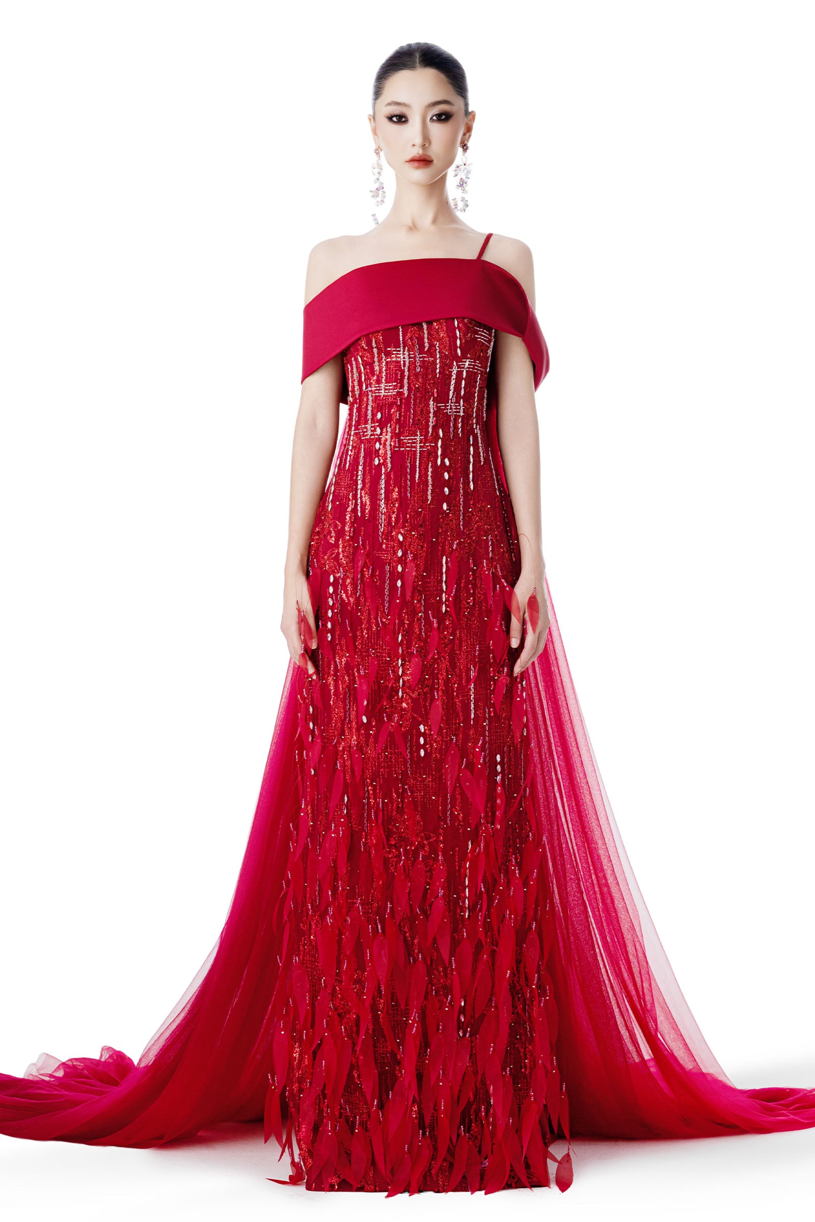 Sienna Applique Maxi Dress - MEAN BLVD