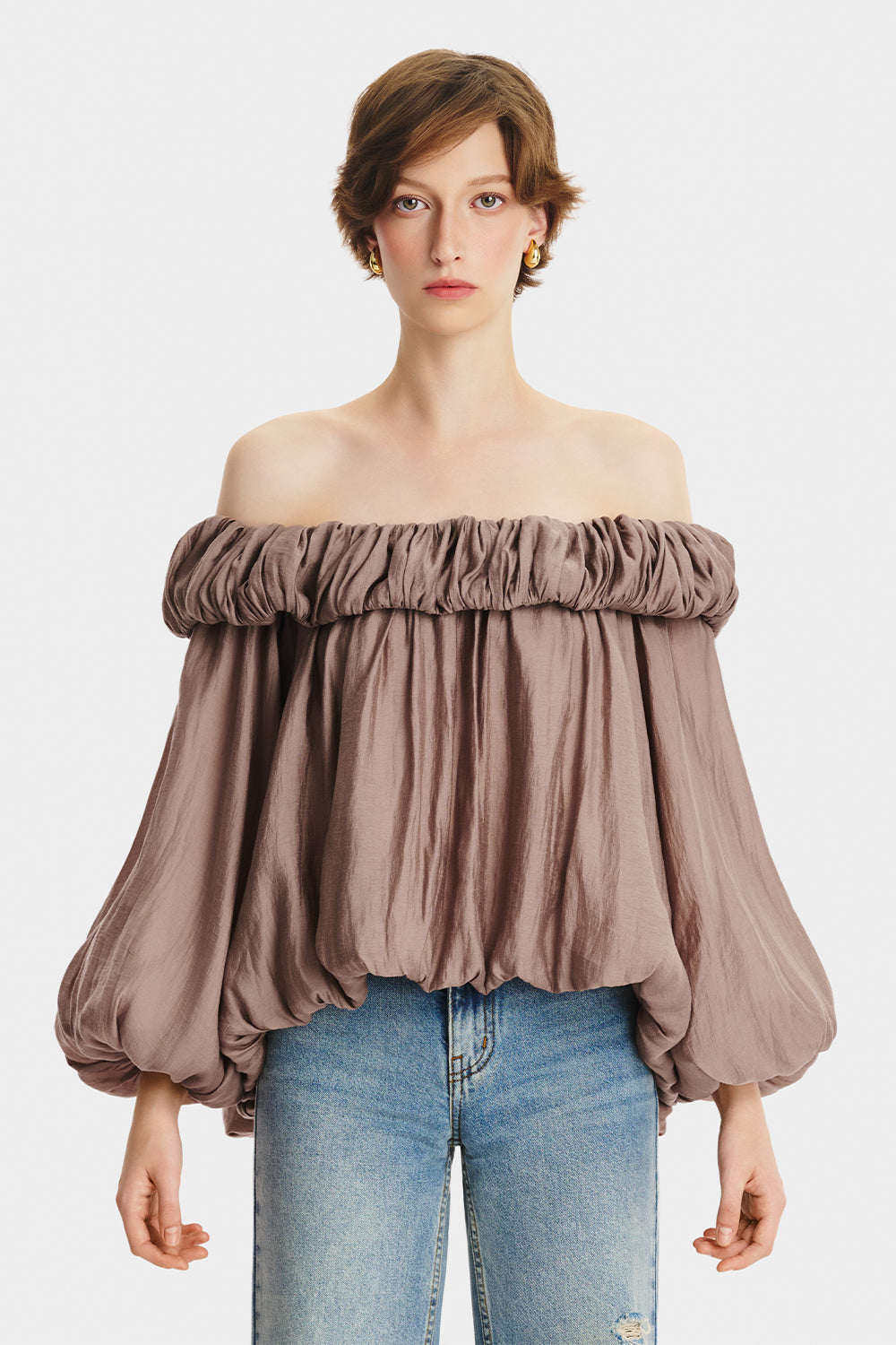 Sienna Blouson Top - MEAN BLVD