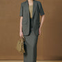Silva Brazer Notch Neck Blazer - MEAN BLVD
