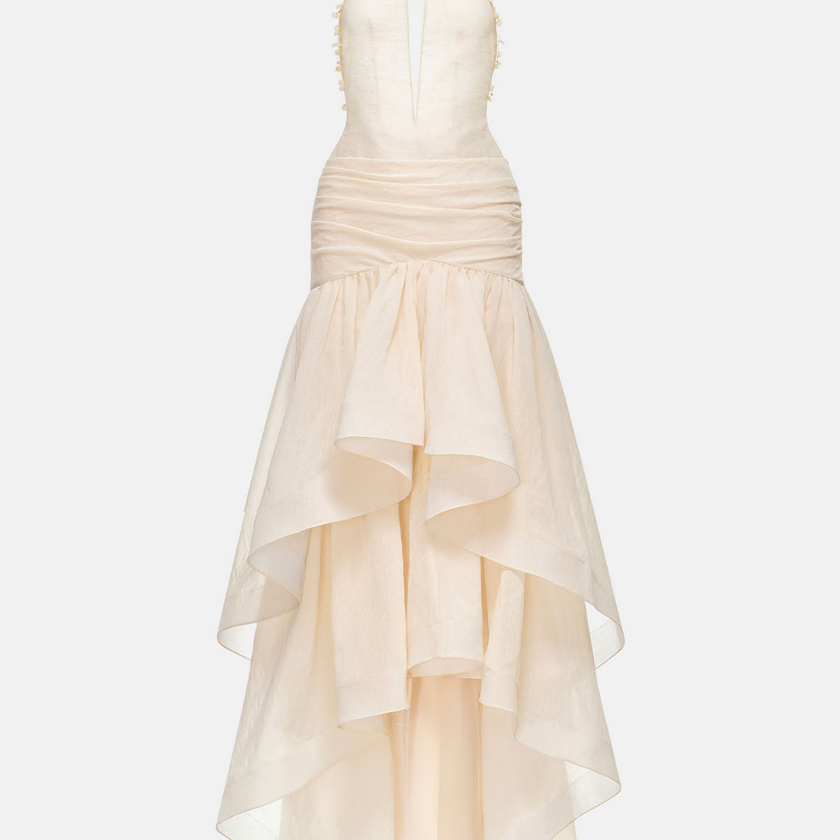 Skye Asymmetric Maxi Dress - MEAN BLVD