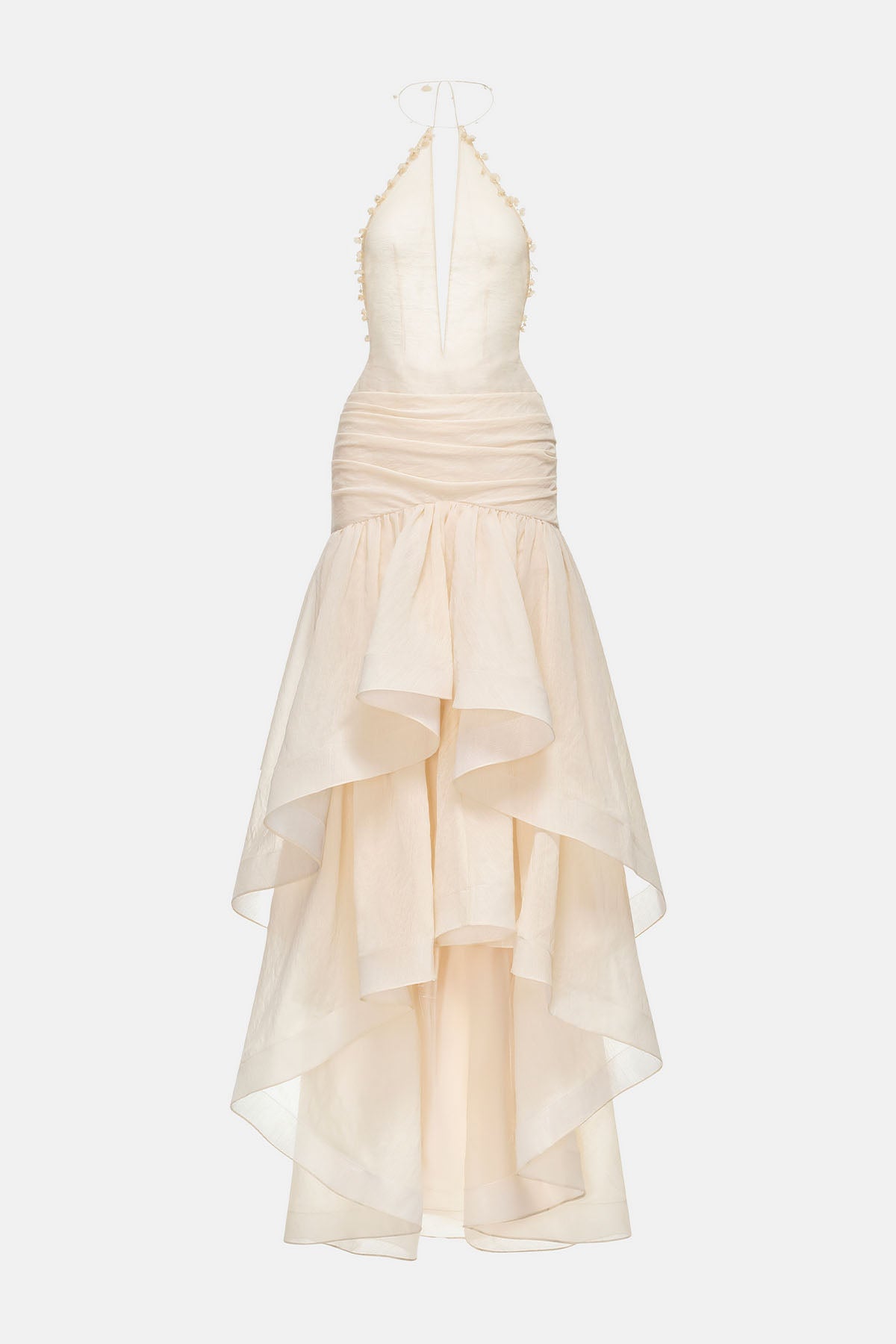 Skye Asymmetric Maxi Dress - MEAN BLVD