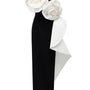 Kensley Sheath One Shoulder Crepe Floor Length Dress
