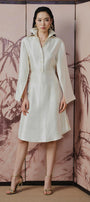 Soft Split Sleeve Midi Dress - MEAN BLVD