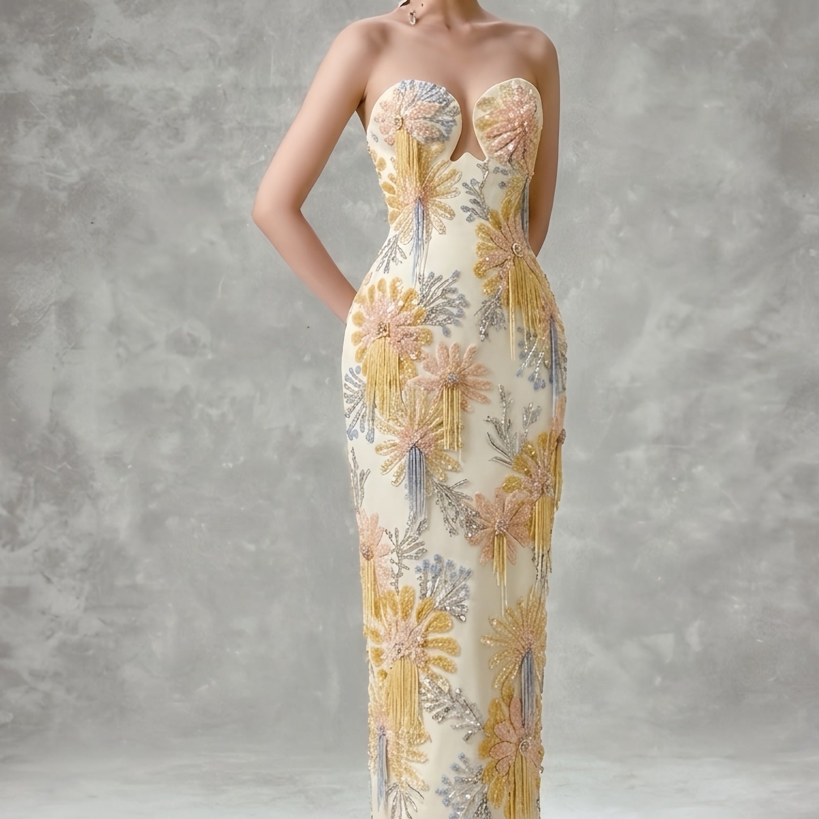 Sol Fringe Maxi Dress - MEAN BLVD