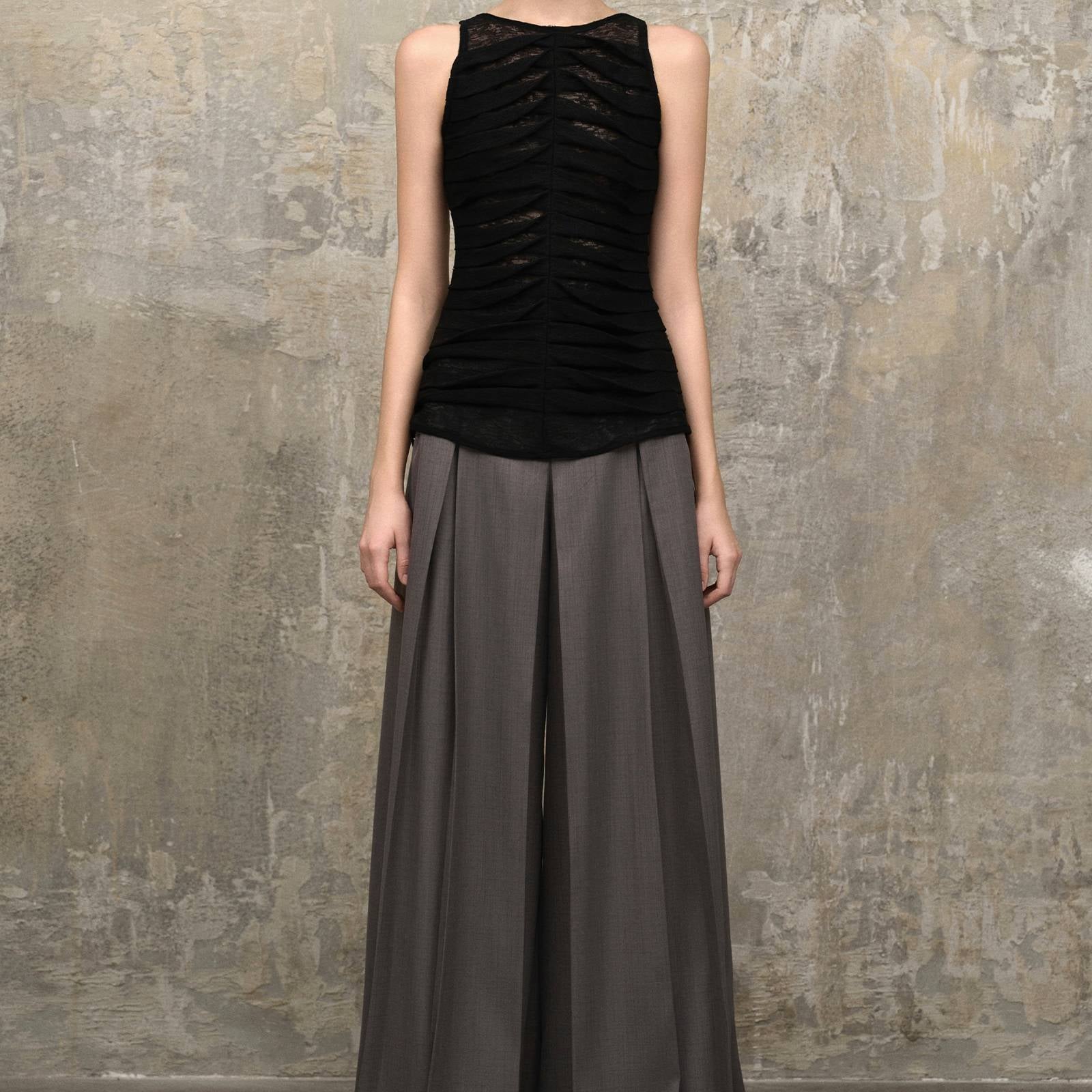 Soleil Pleated Pants - MEAN BLVD