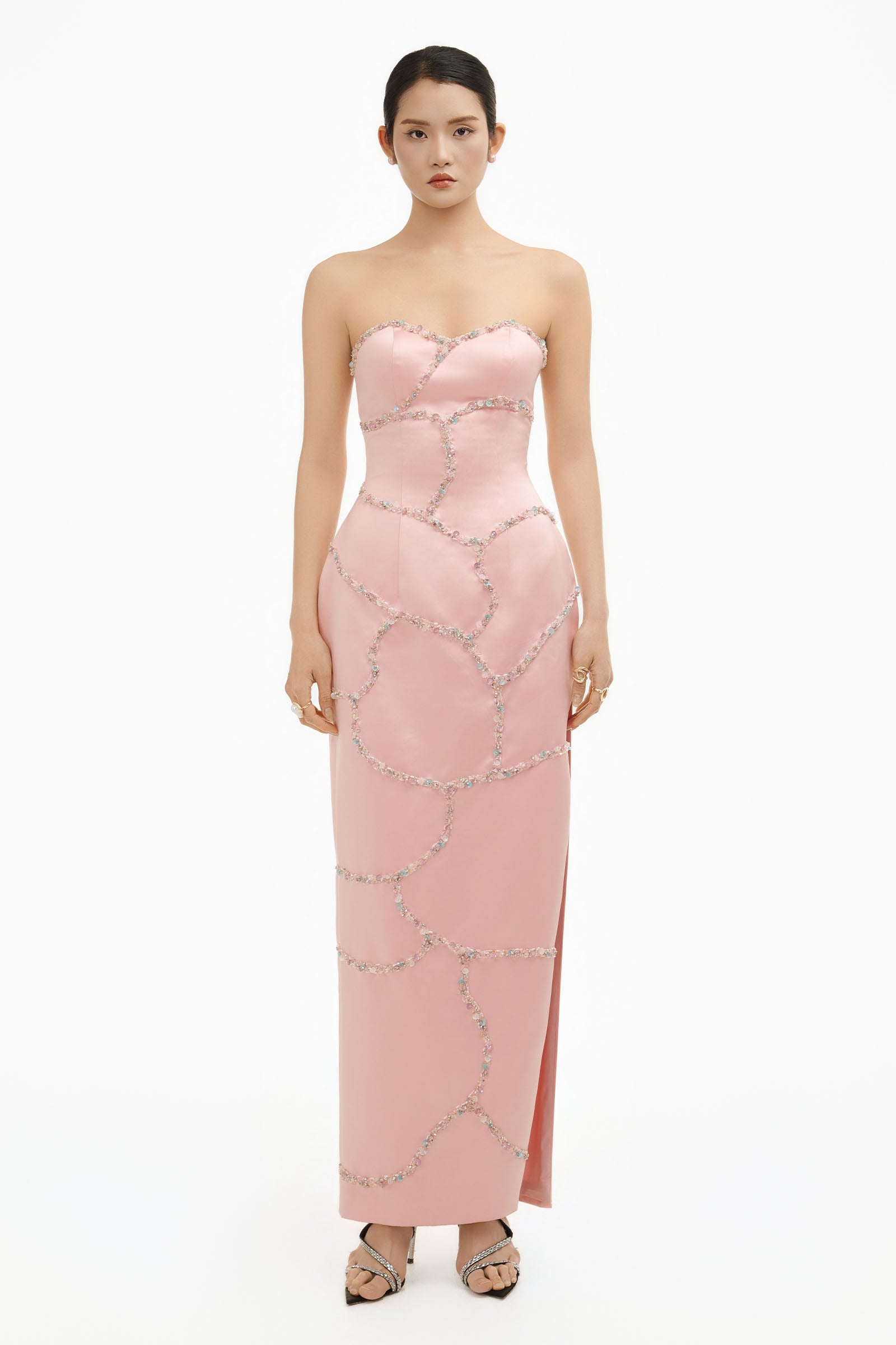 Solene Sweetheart Maxi Dress - MEAN BLVD