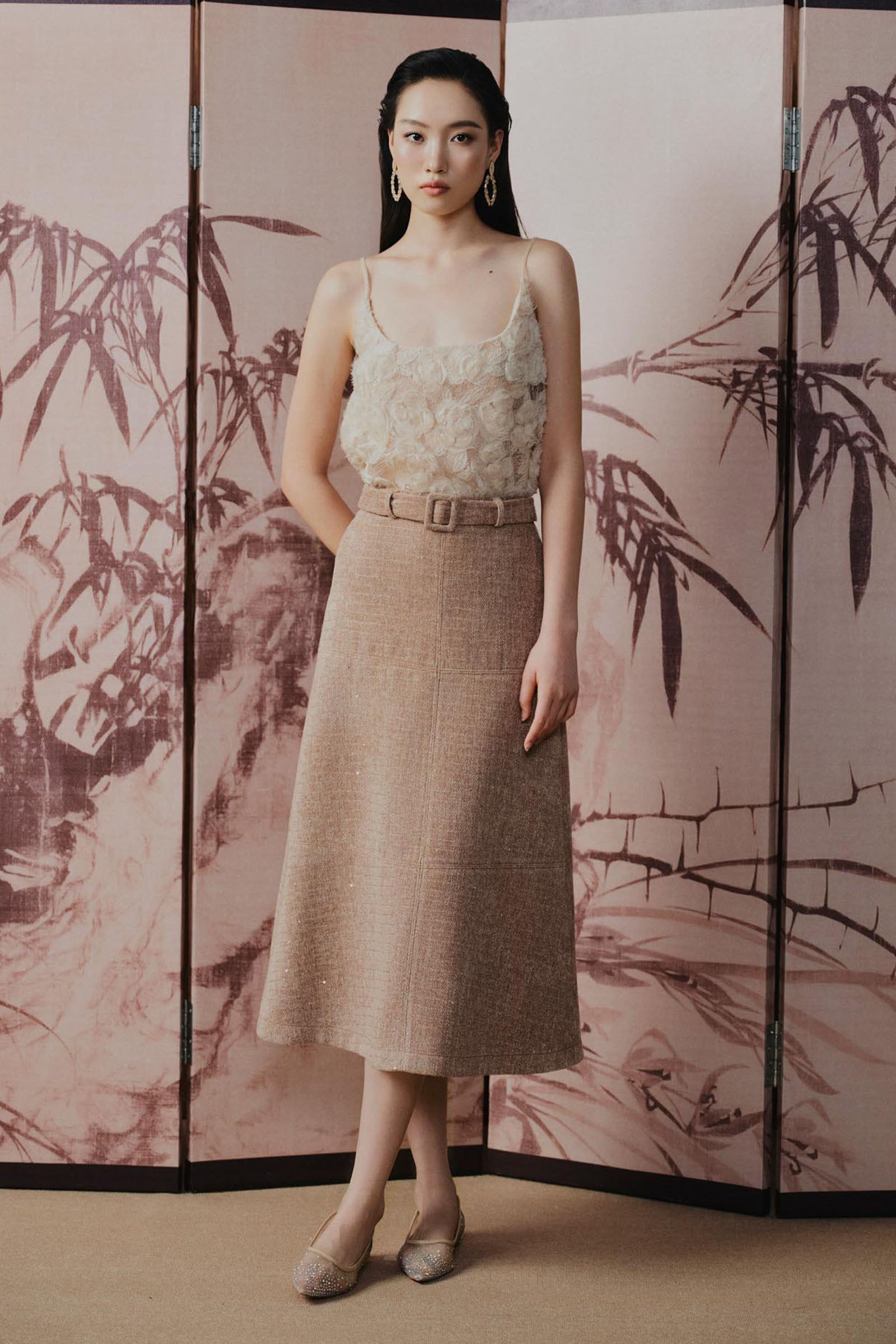 Spring A-line Skirt - MEAN BLVD