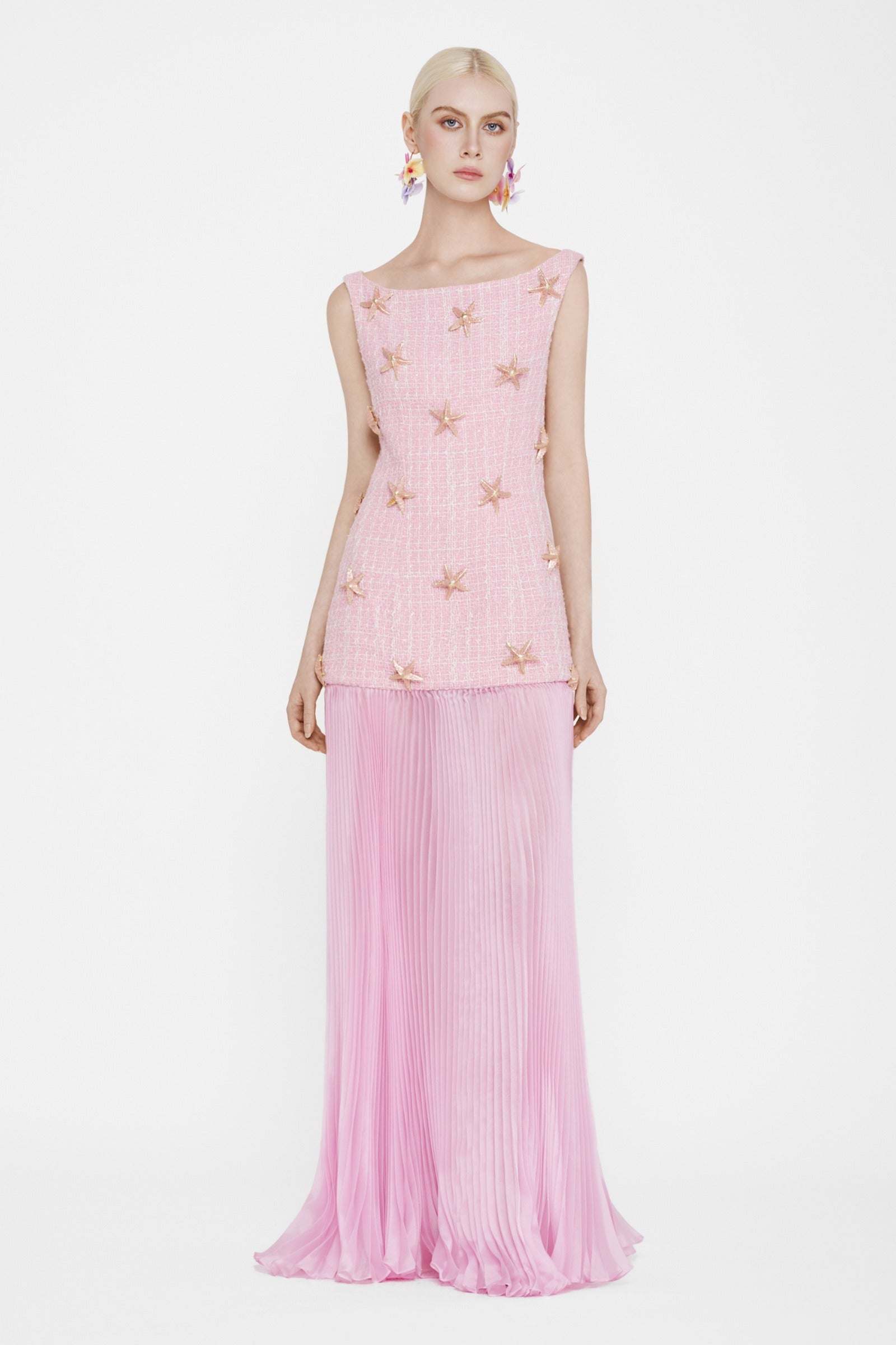 Starfish Applique Maxi Dress - MEAN BLVD