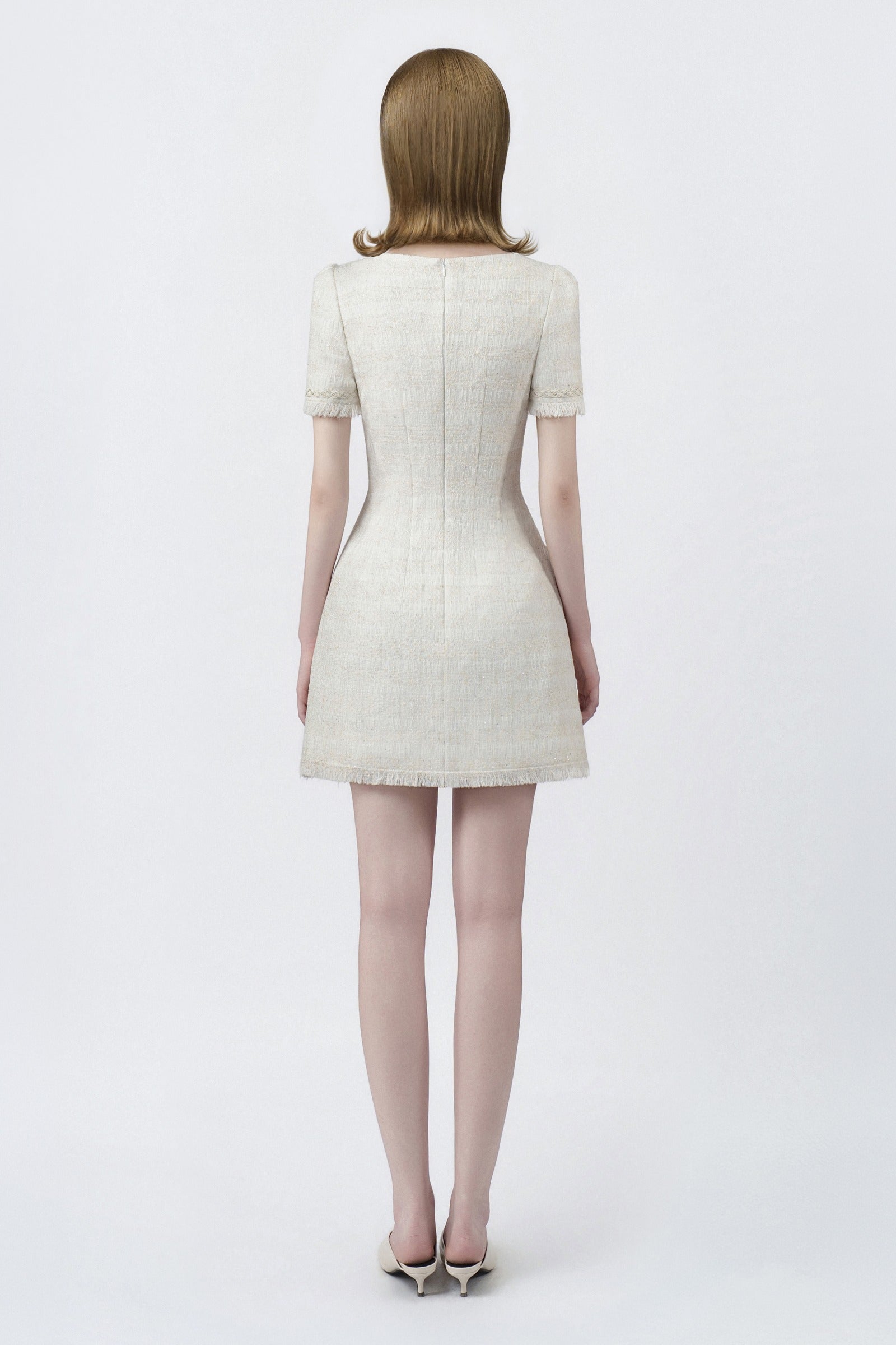 Stella Notch Neck Mini Dress