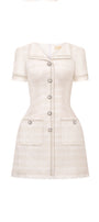Stella Notch Neck Mini Dress - MEAN BLVD