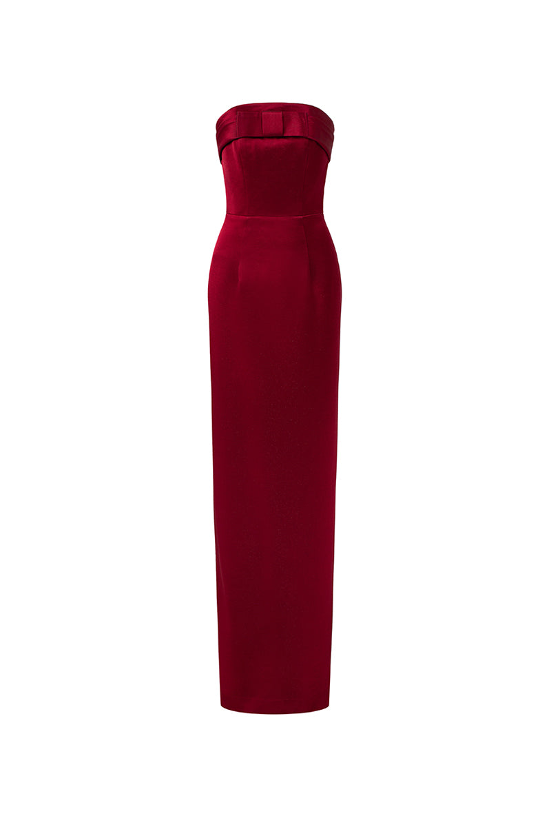 Isen Straight Across Maxi Dress