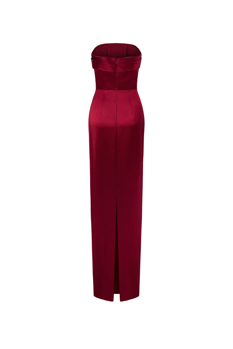 Isen Straight Across Maxi Dress