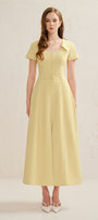 Sulien Button Midi Dress - MEAN BLVD