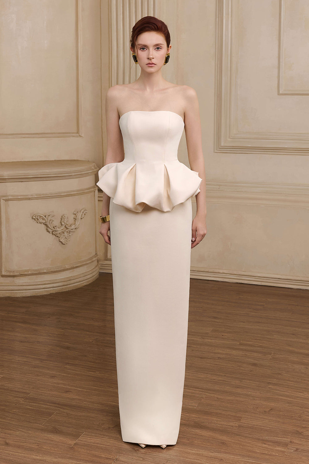 Summerin Peplum Maxi Dress - MEAN BLVD