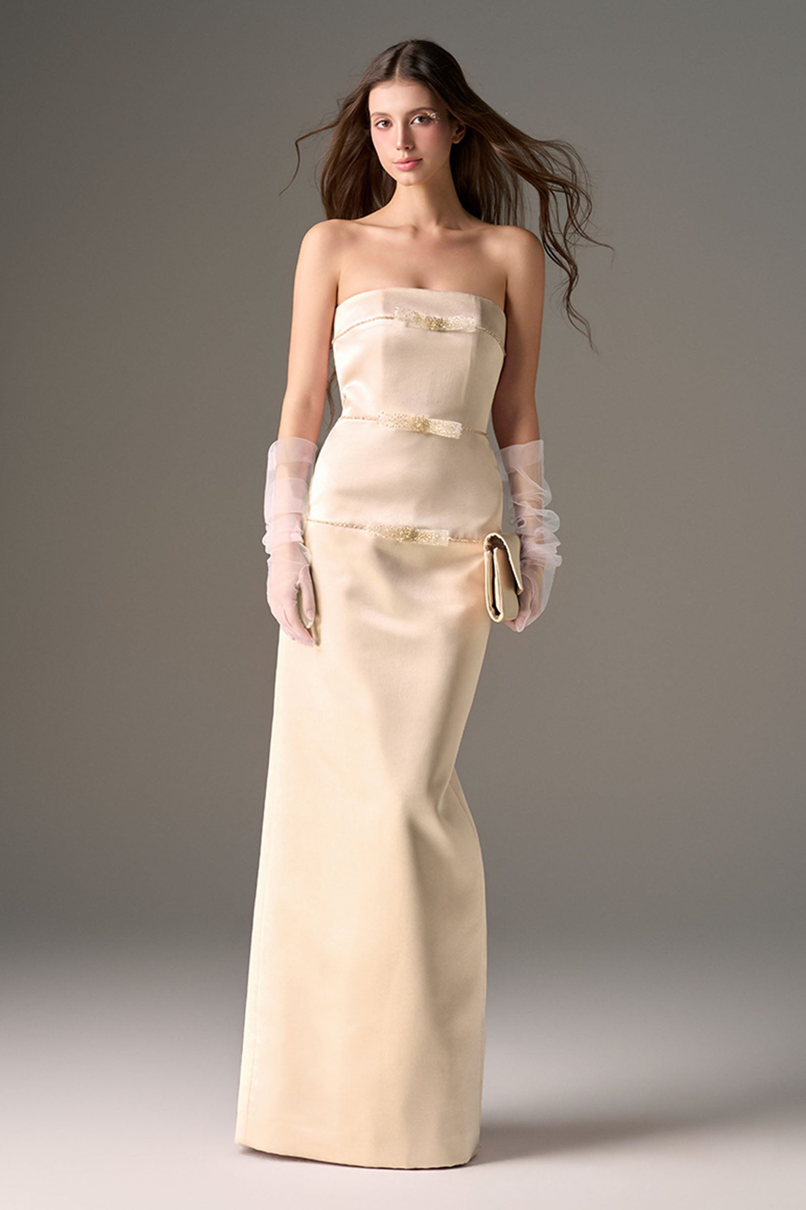 Sylé Ribbon Maxi Dress - MEAN BLVD