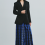 Sylvia V-Neck Crepe Blazer - MEAN BLVD