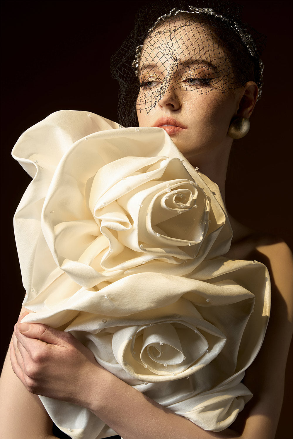 Kensley Sheath One Shoulder Crepe Floor Length Dress