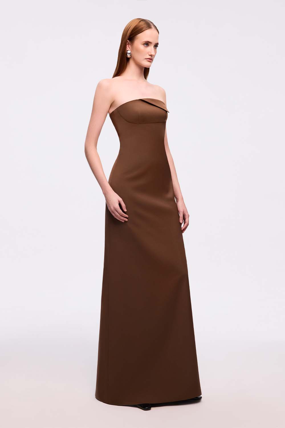 Giai A-line Sleeveless Twist Cotton Maxi Dress