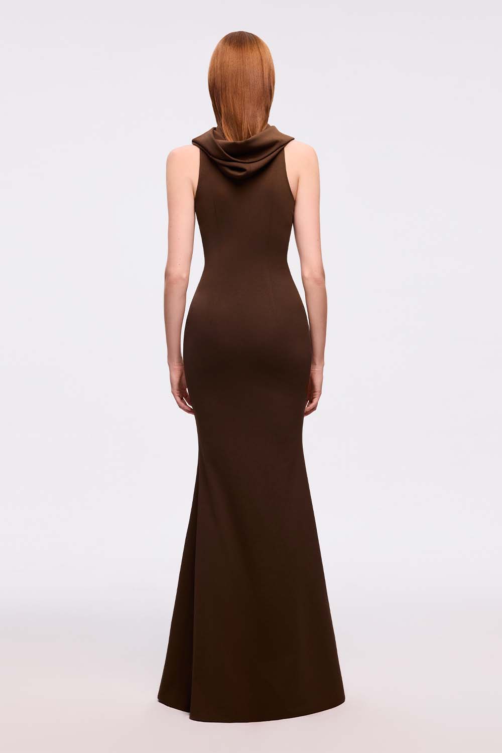 Thien Di Mermaid Sleeveless Elastic Cotton Maxi Dress