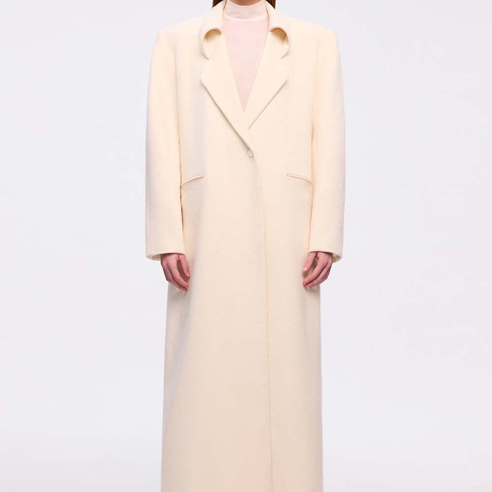 Nguyen Cocoon High Waist Chenille Long Length Pants