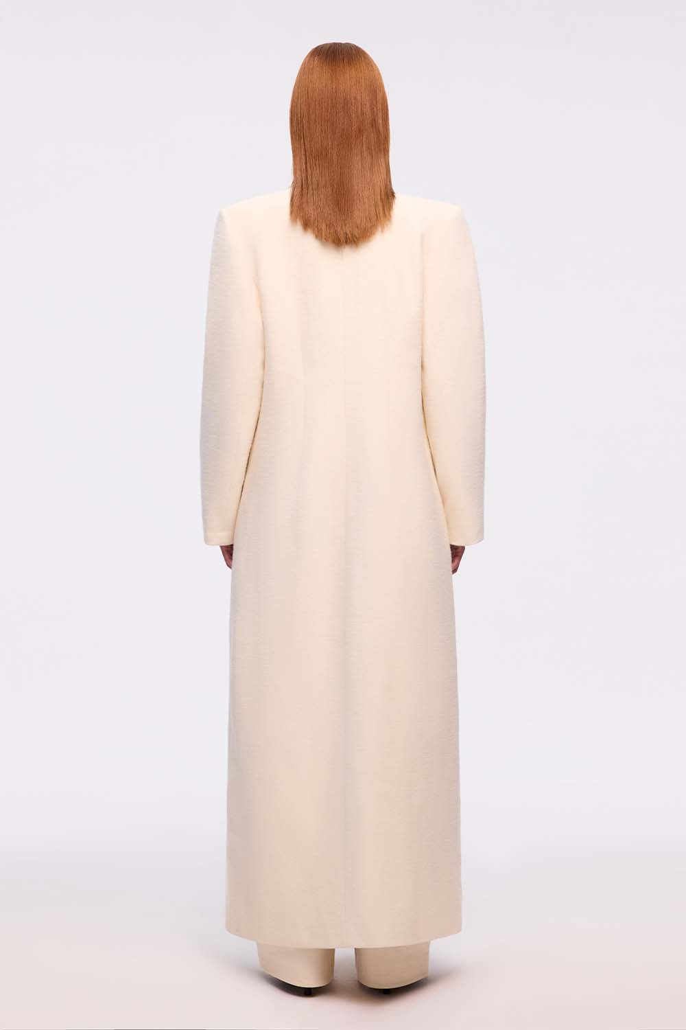 Bach Di Straight Notch Lapel Gauze Trench Coat