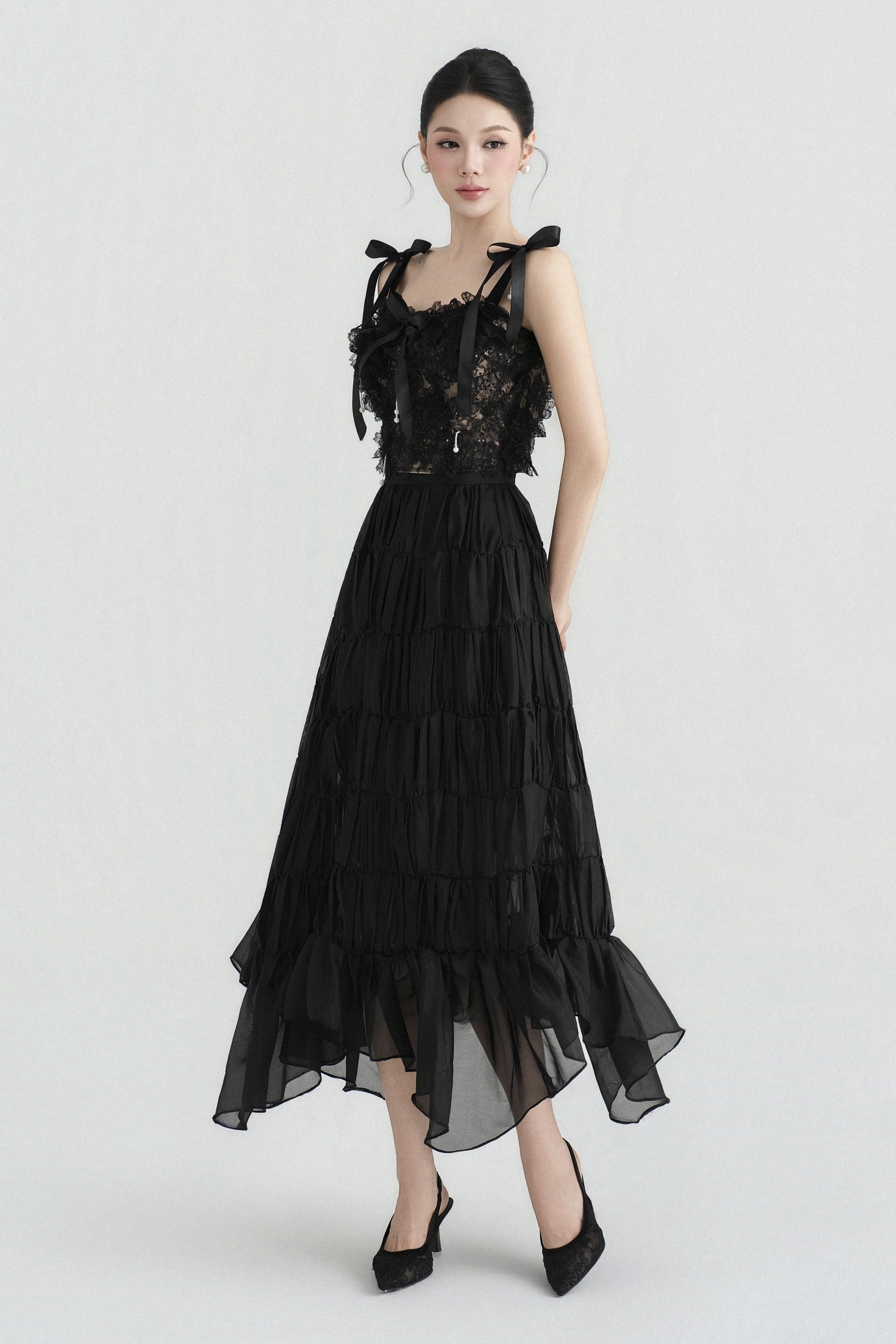 Morven Ruched Skirt
