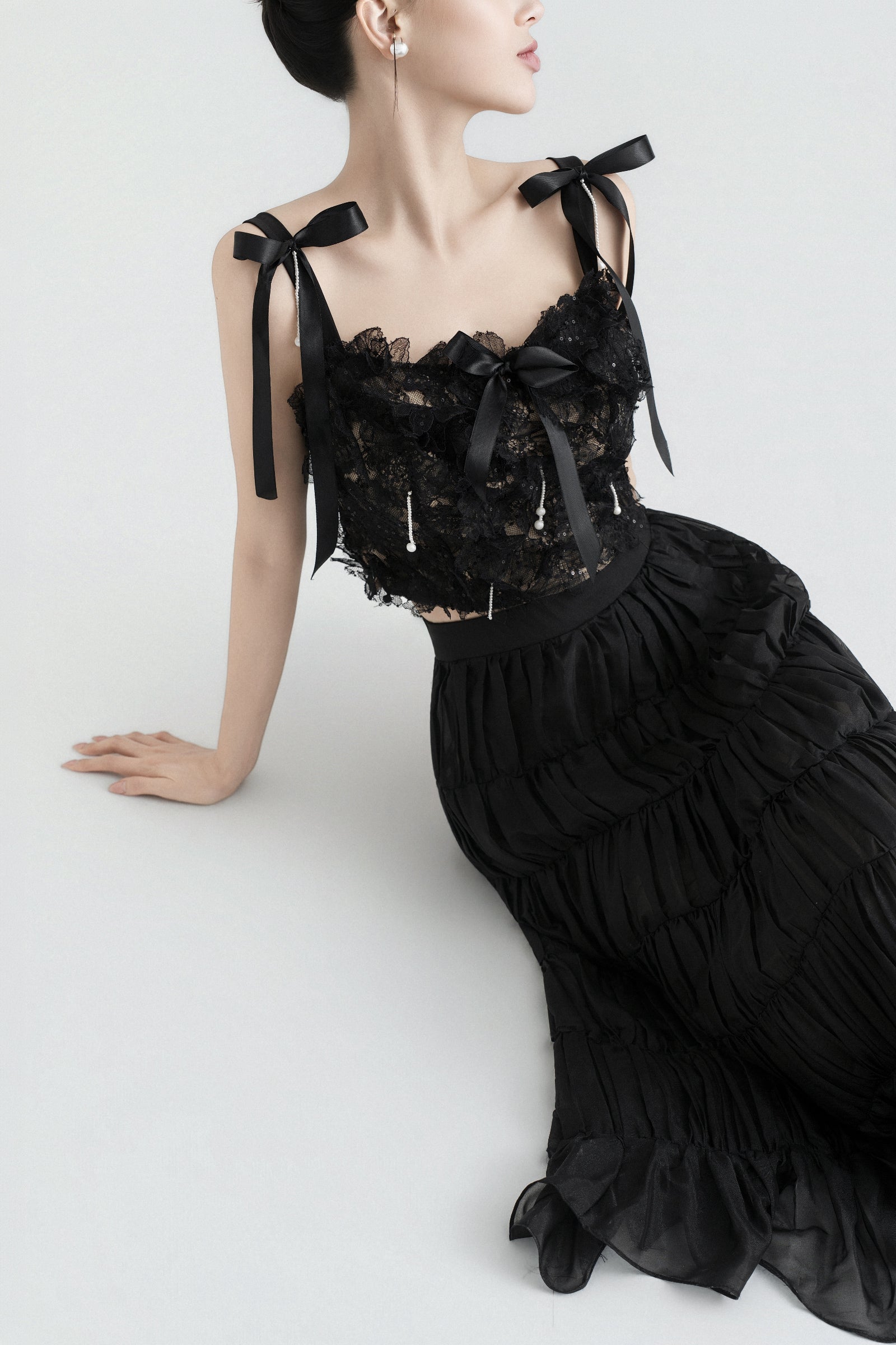 Morven Ruched Skirt