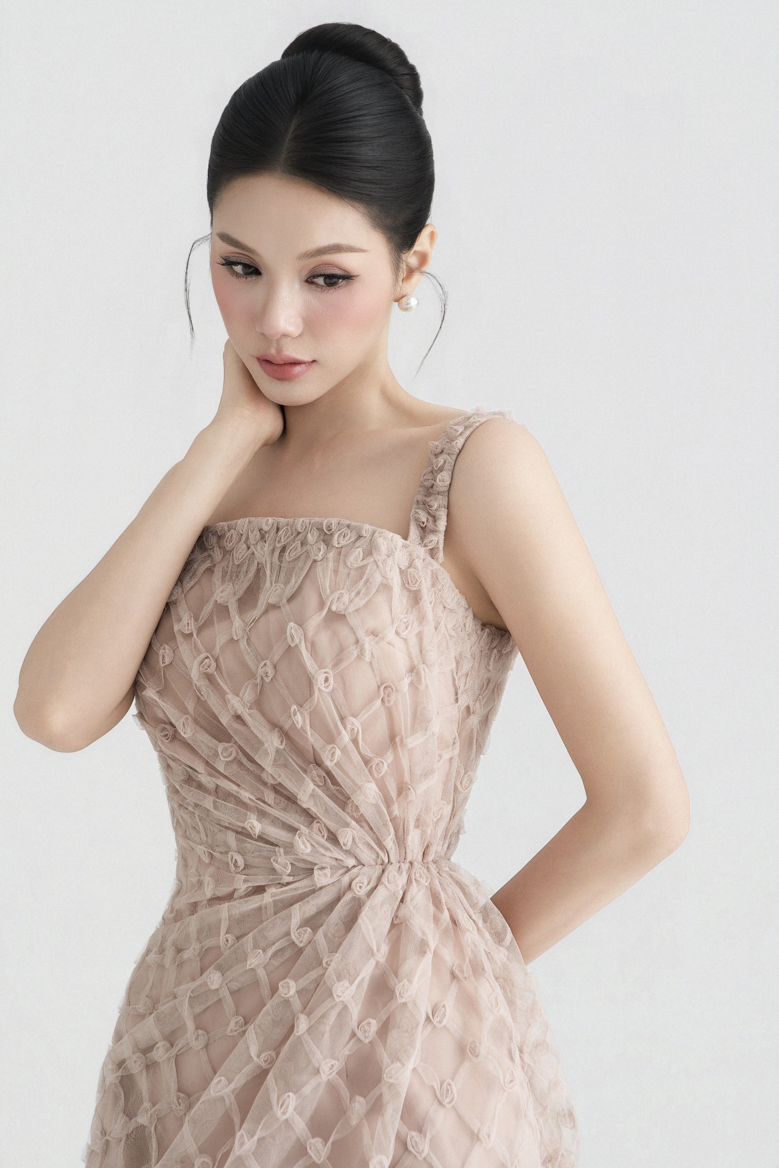 Novielle Ruched Mini Dress