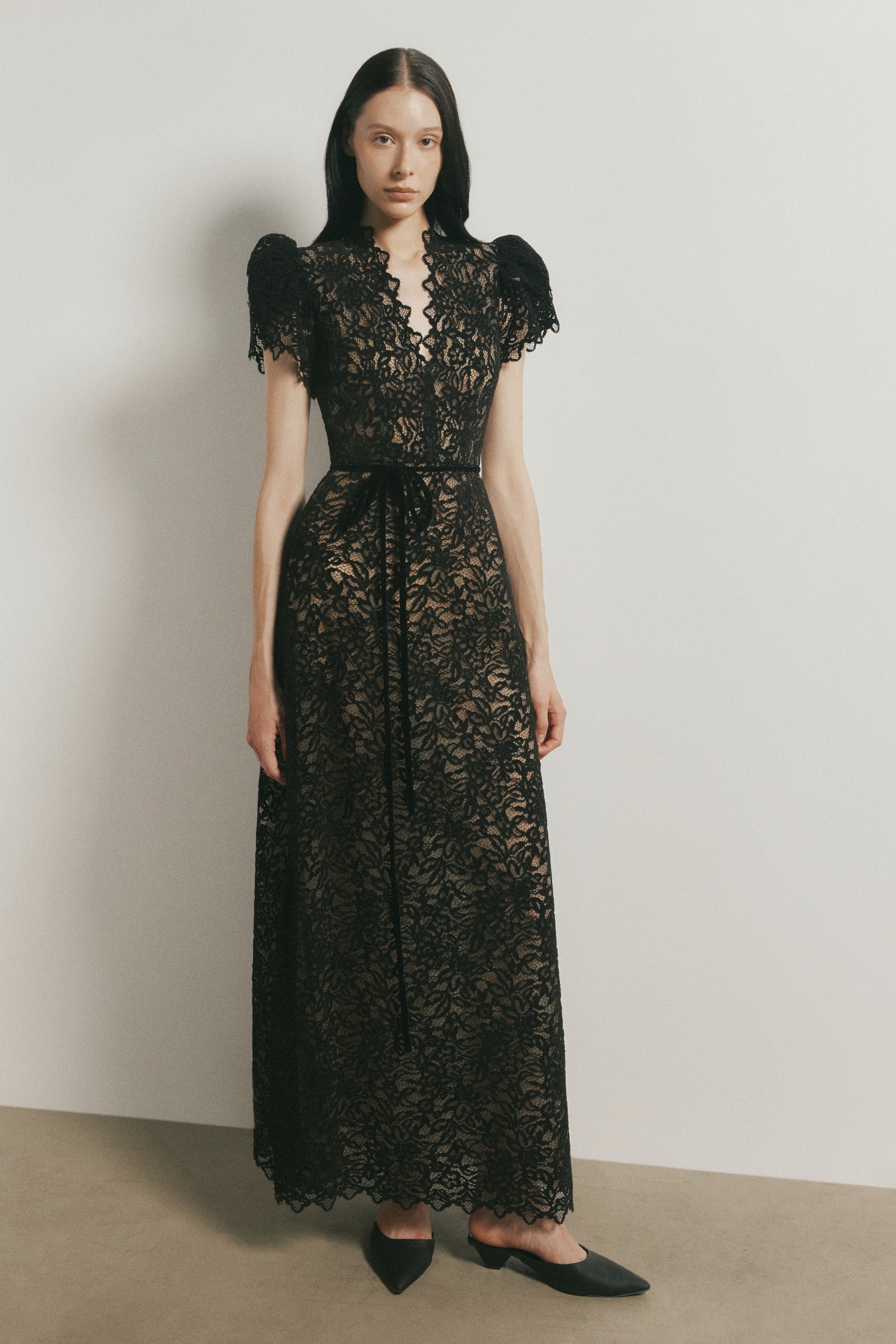 Ophelia Puff Sleeve Maxi Dress