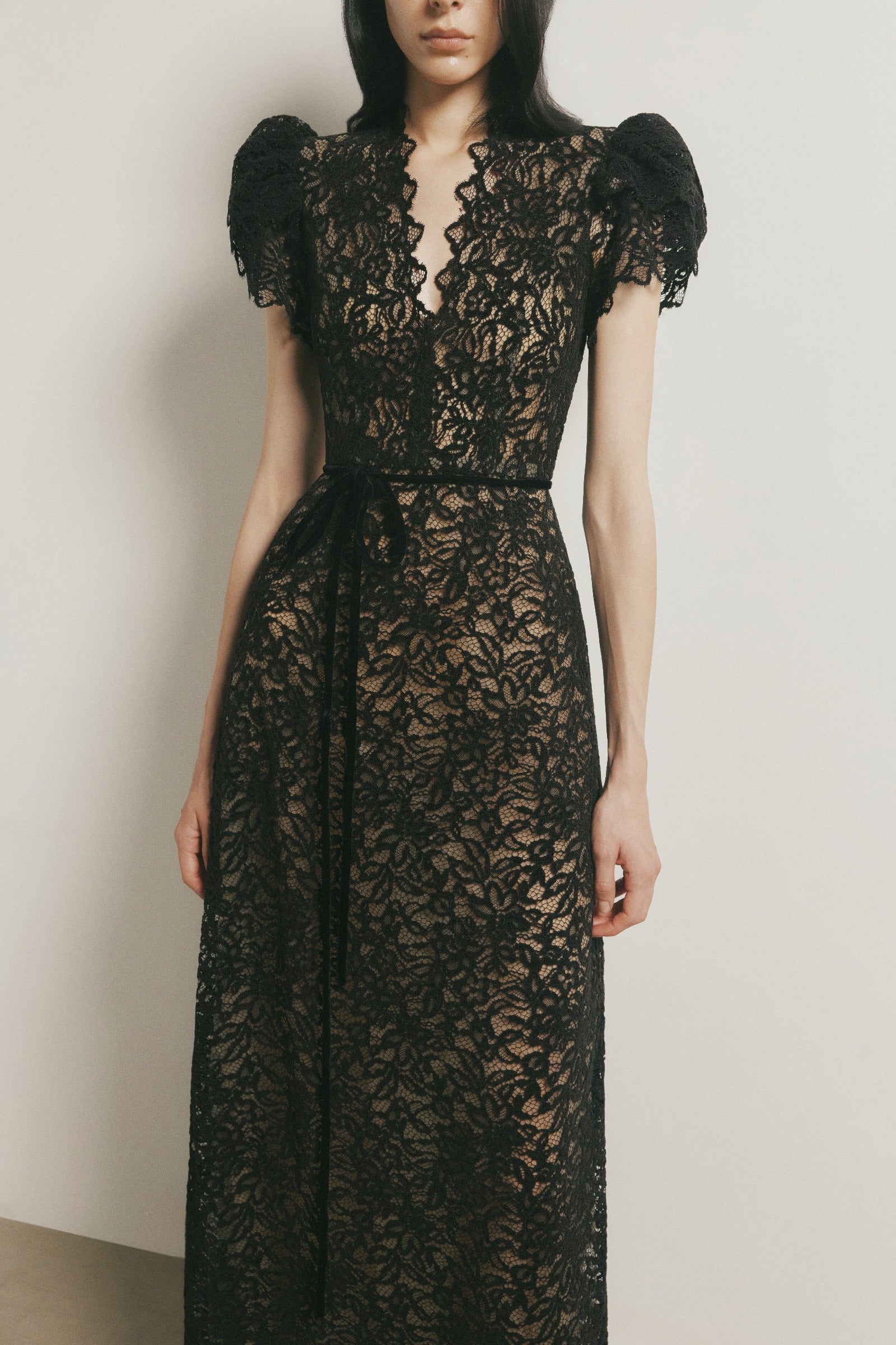 Ophelia Puff Sleeve Maxi Dress