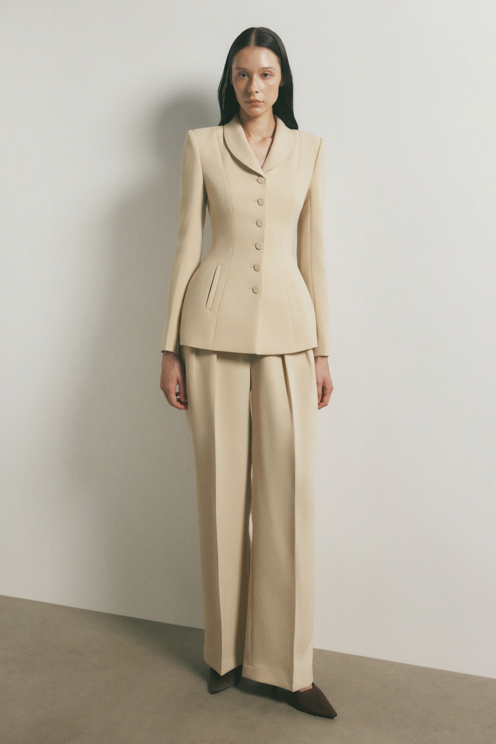 Opaline Pleated Pants