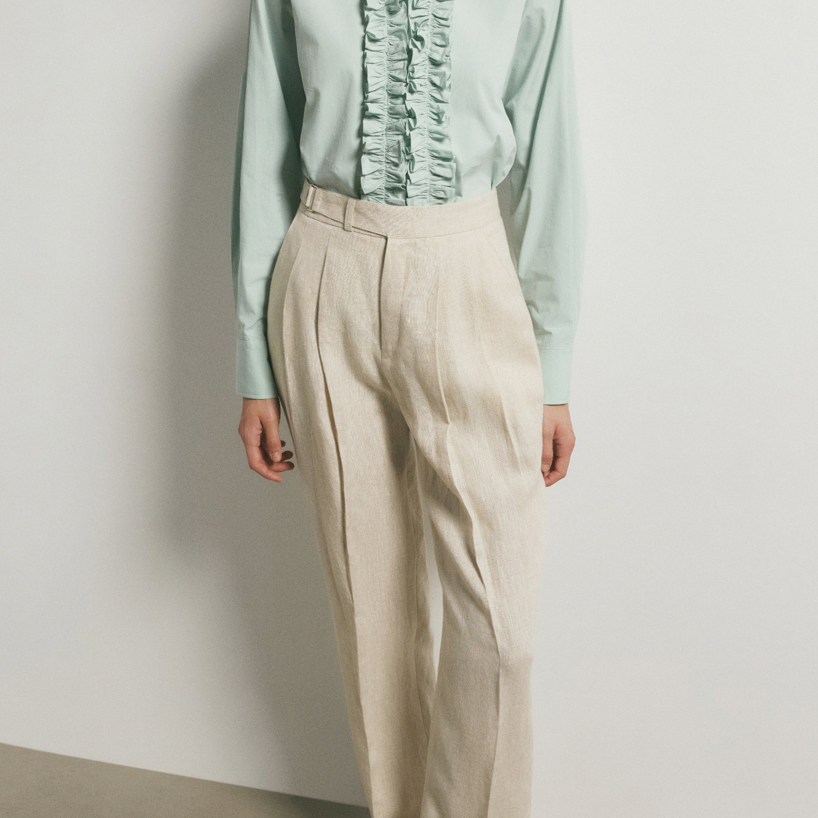 Mist Ruffle Shirt