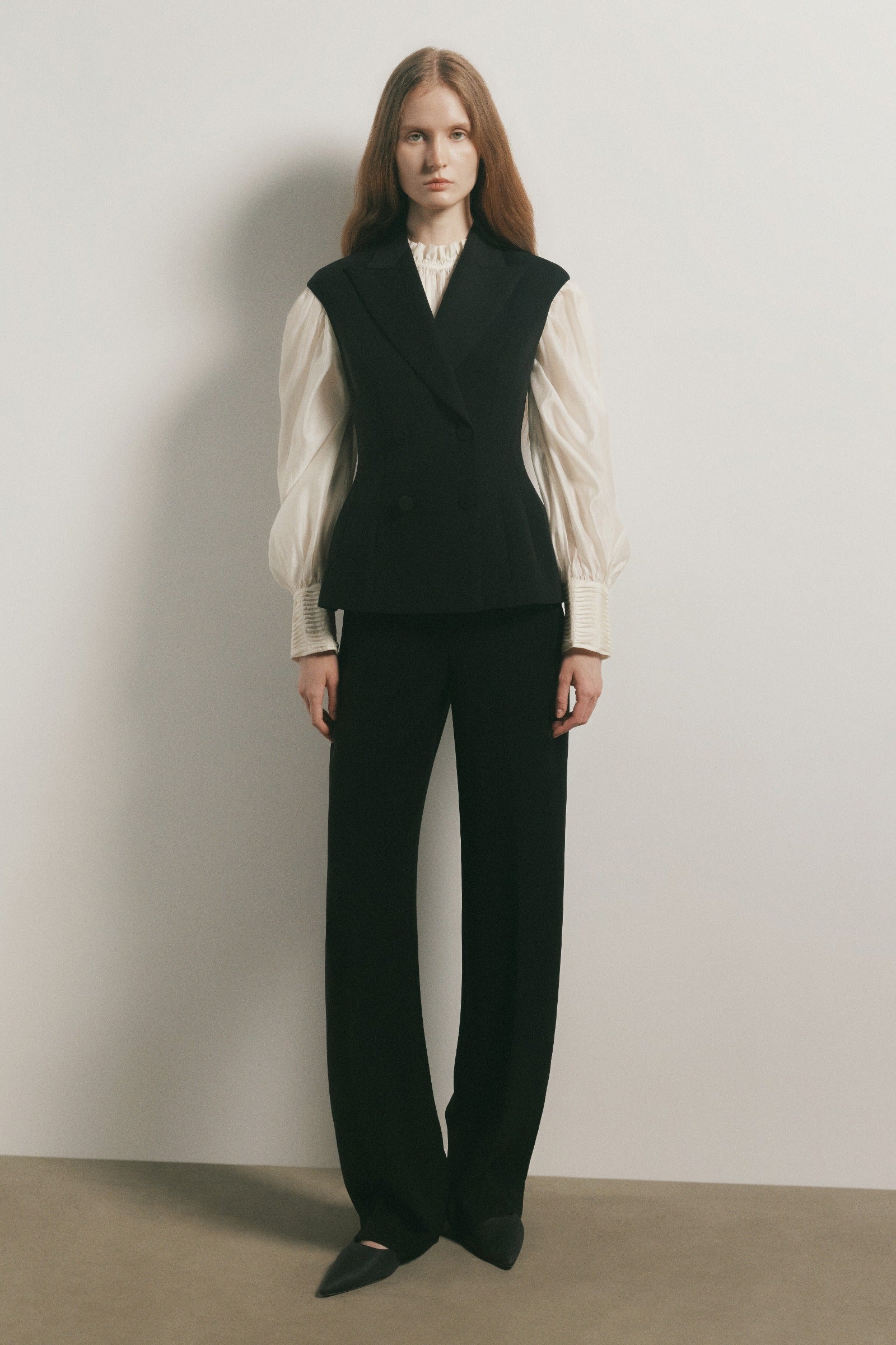 Nerine Peplum Vest