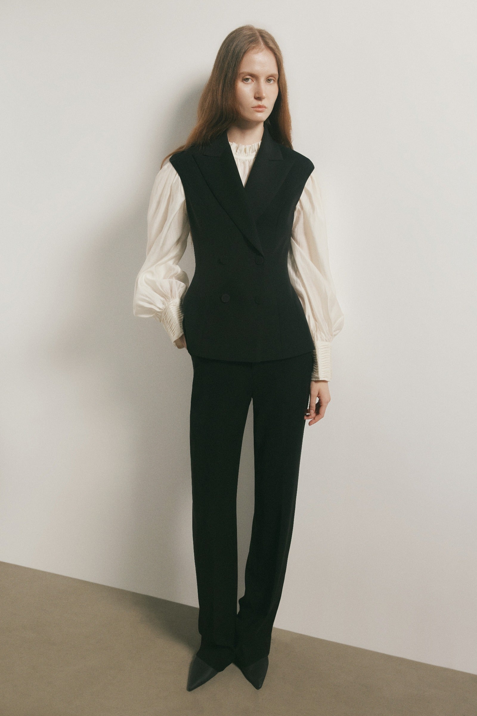 Nerine Peplum Vest