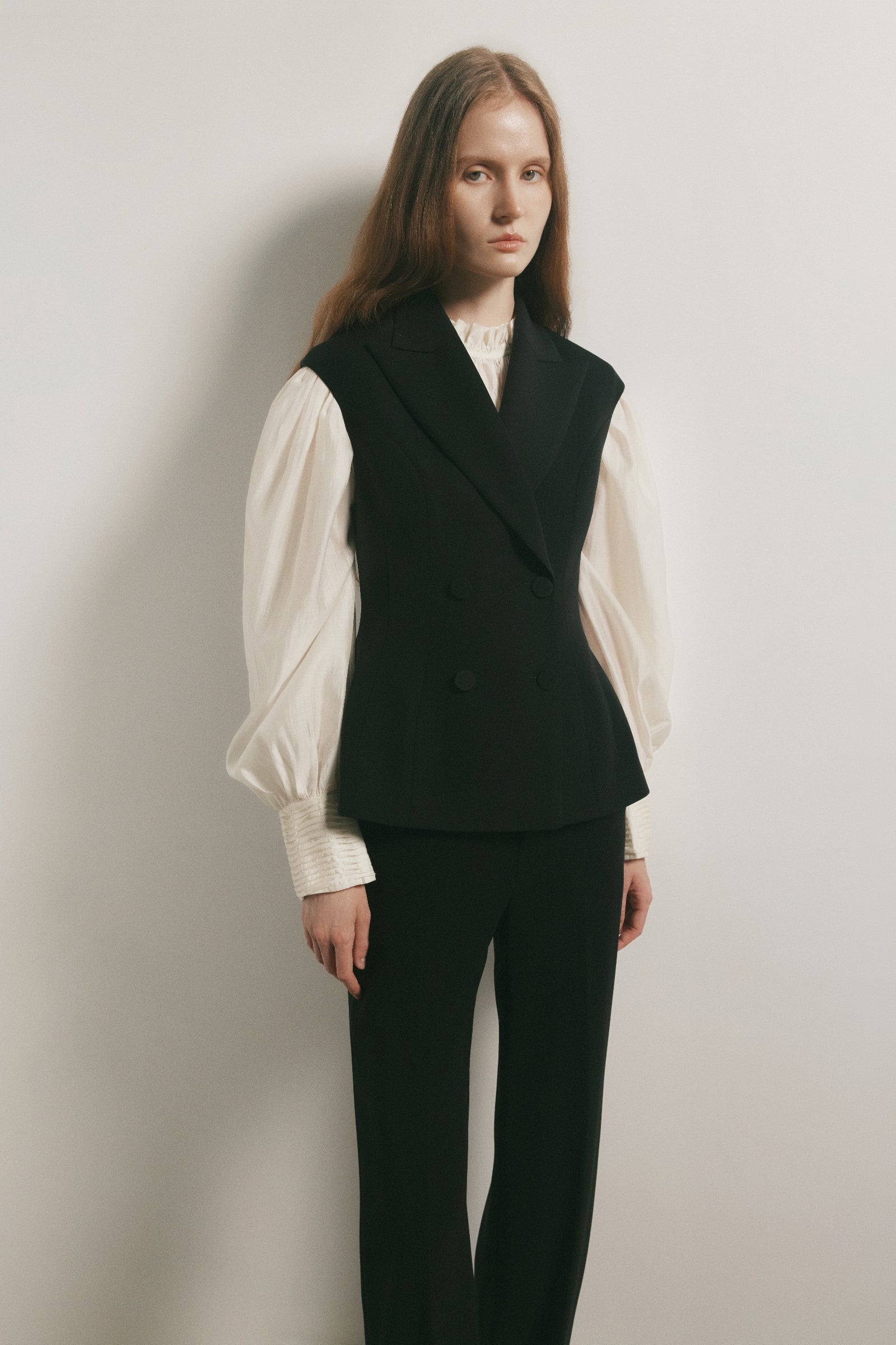 Nerine Peplum Vest