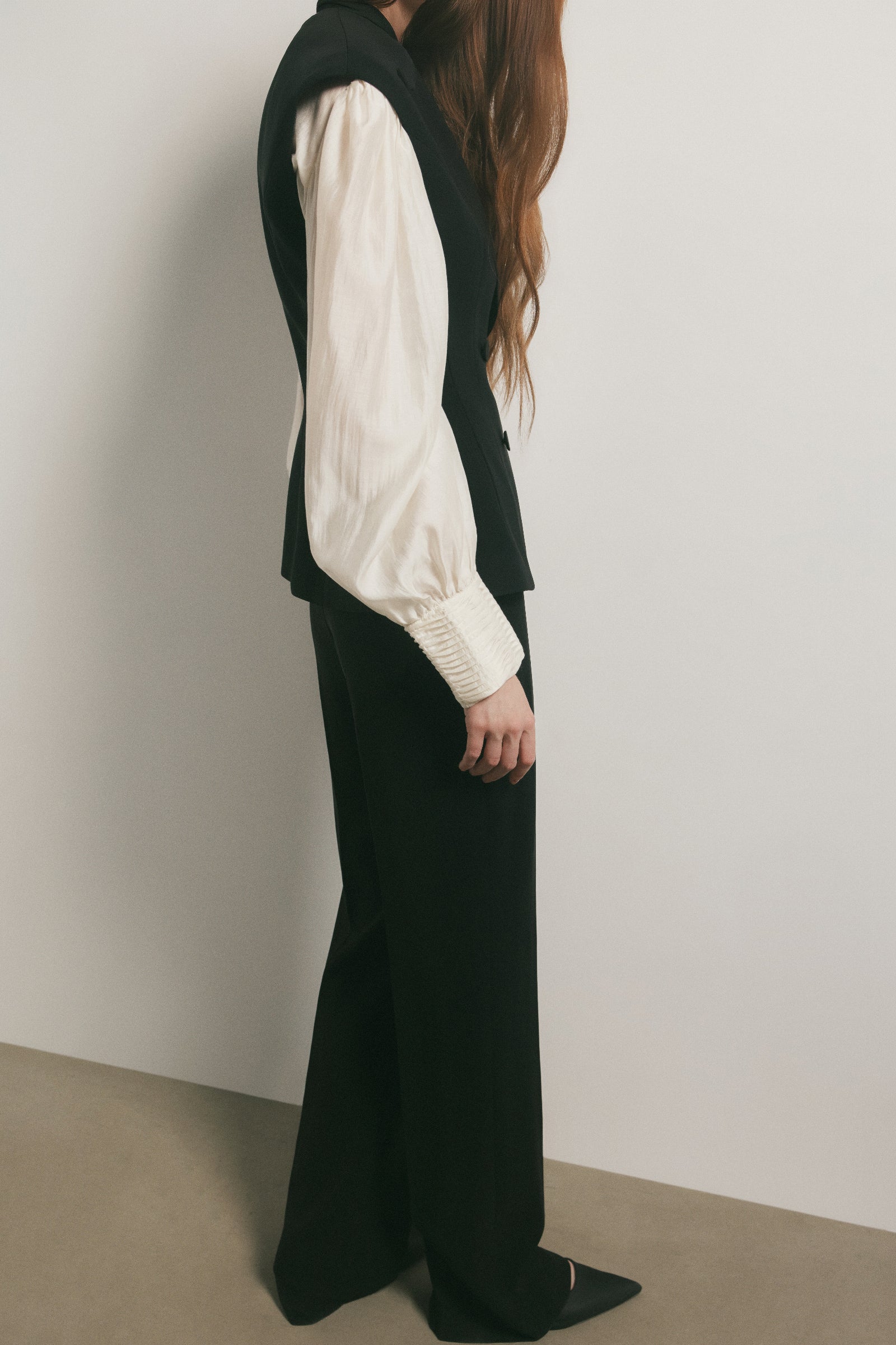 Nerine Peplum Vest