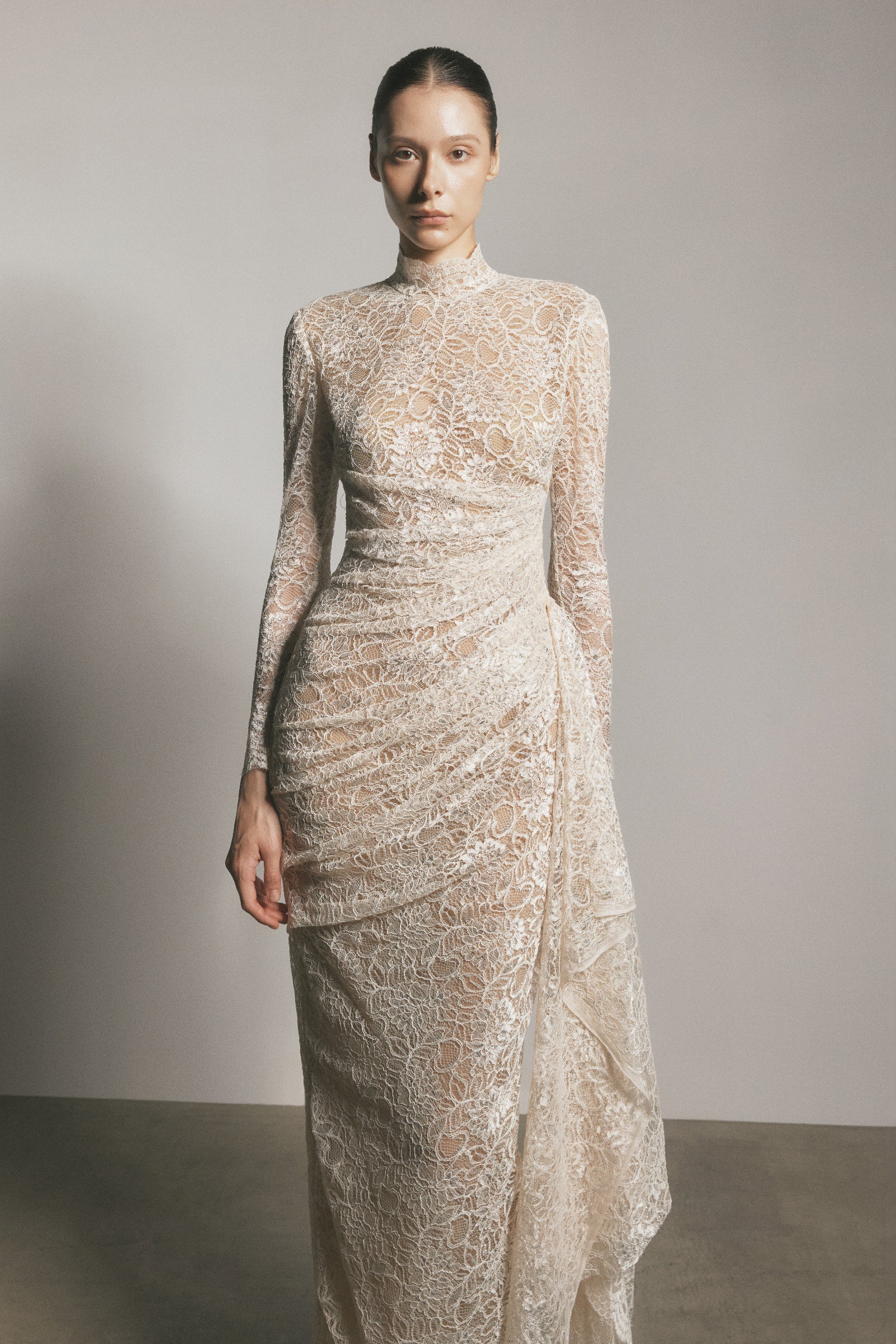 Willow Draped Midi Dress