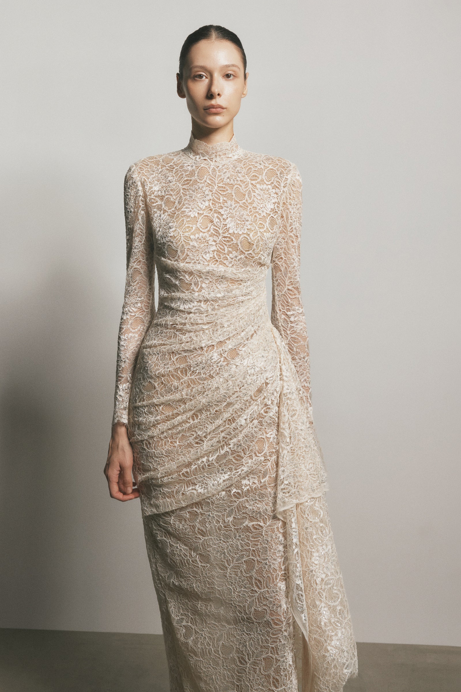 Willow Draped Midi Dress
