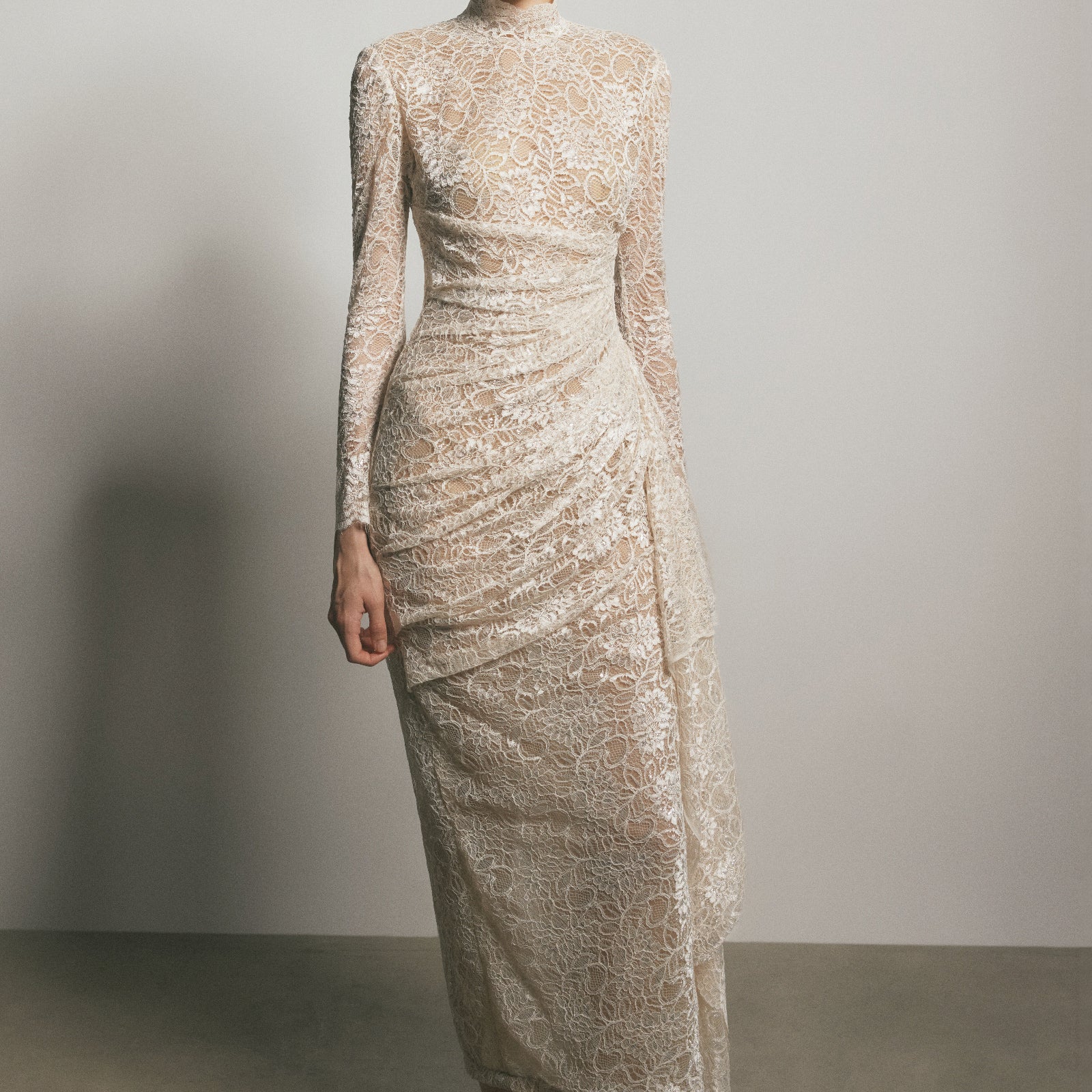 Willow Draped Midi Dress