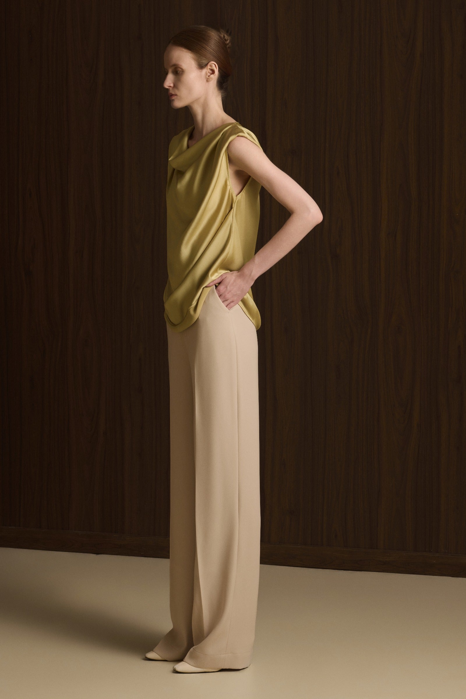 Olien Draped Top
