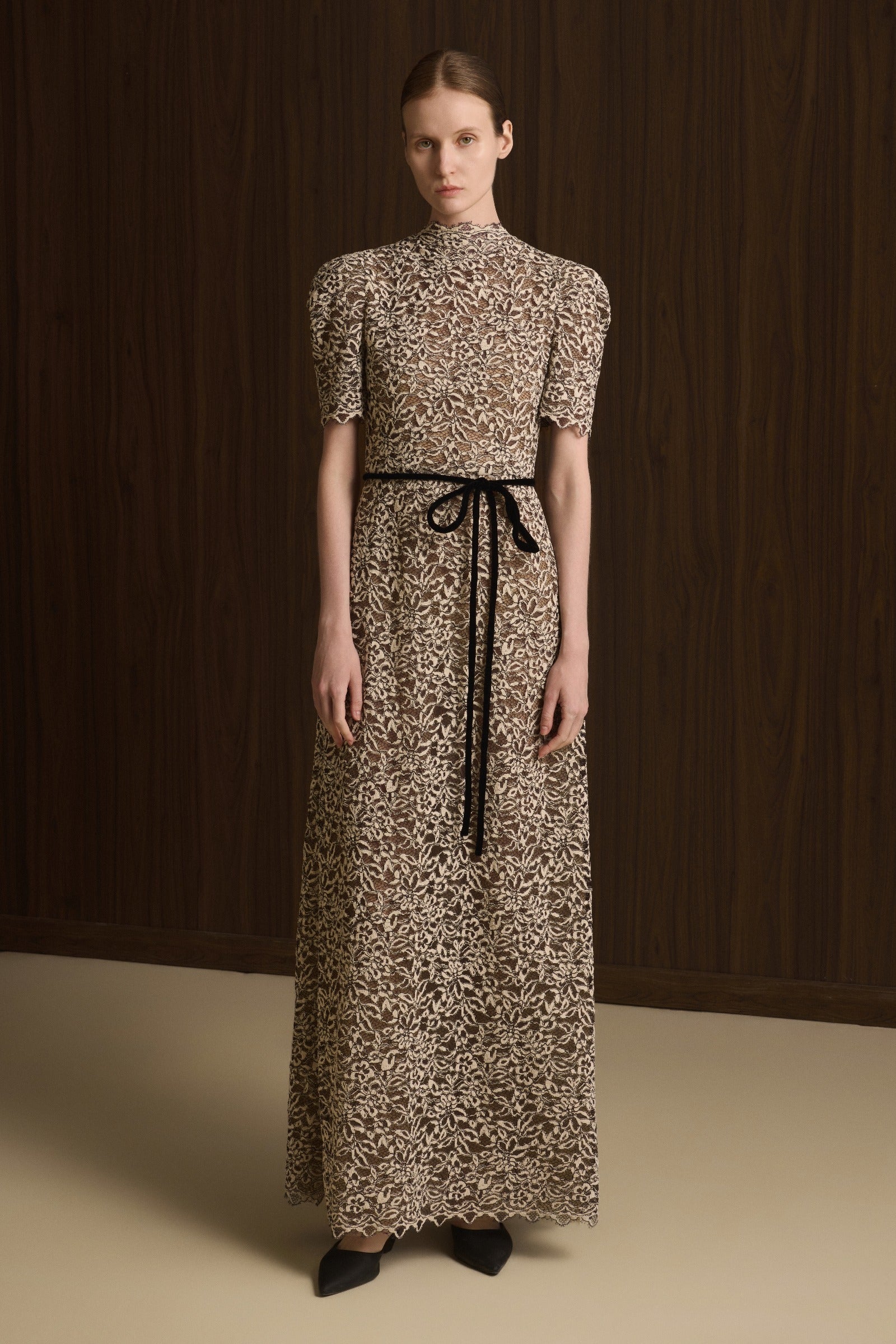 Leira High Neck Maxi Dress