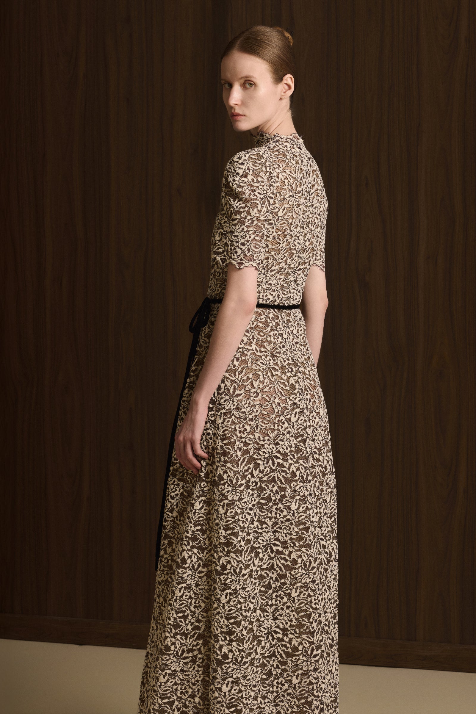 Leira High Neck Maxi Dress