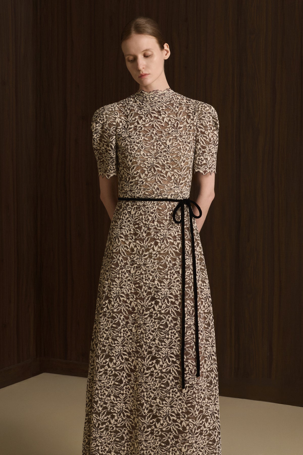 Leira High Neck Maxi Dress