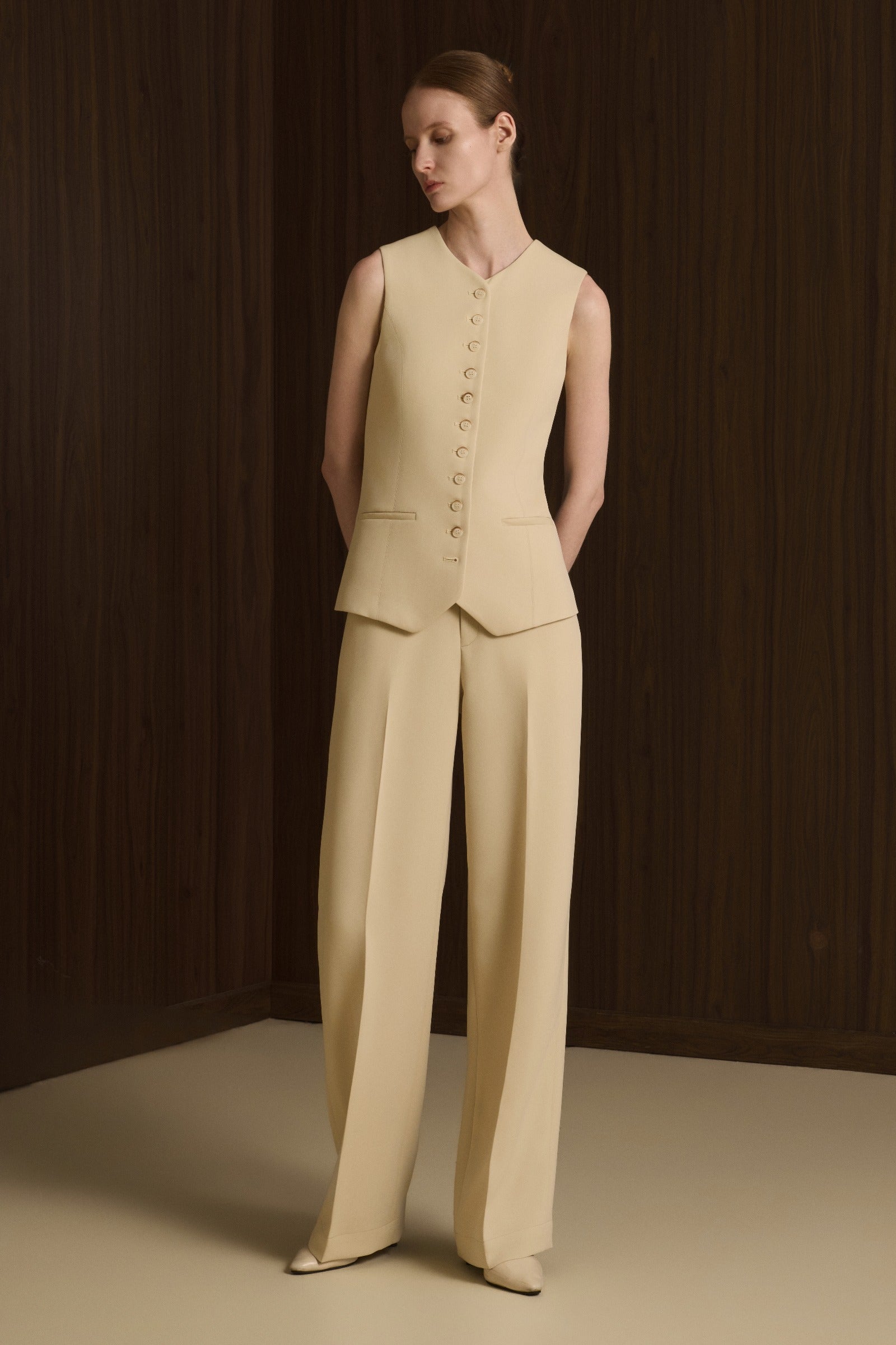 Étoffe Straight Vest